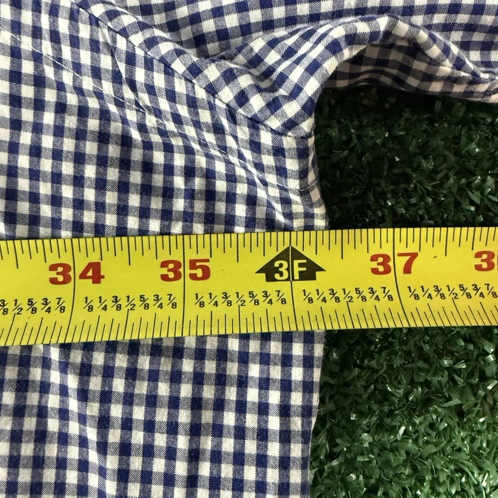 Polo Ralph Lauren Classic Fit Men's Long Sleeve Button Shirt Size 4XB Blue Plaid